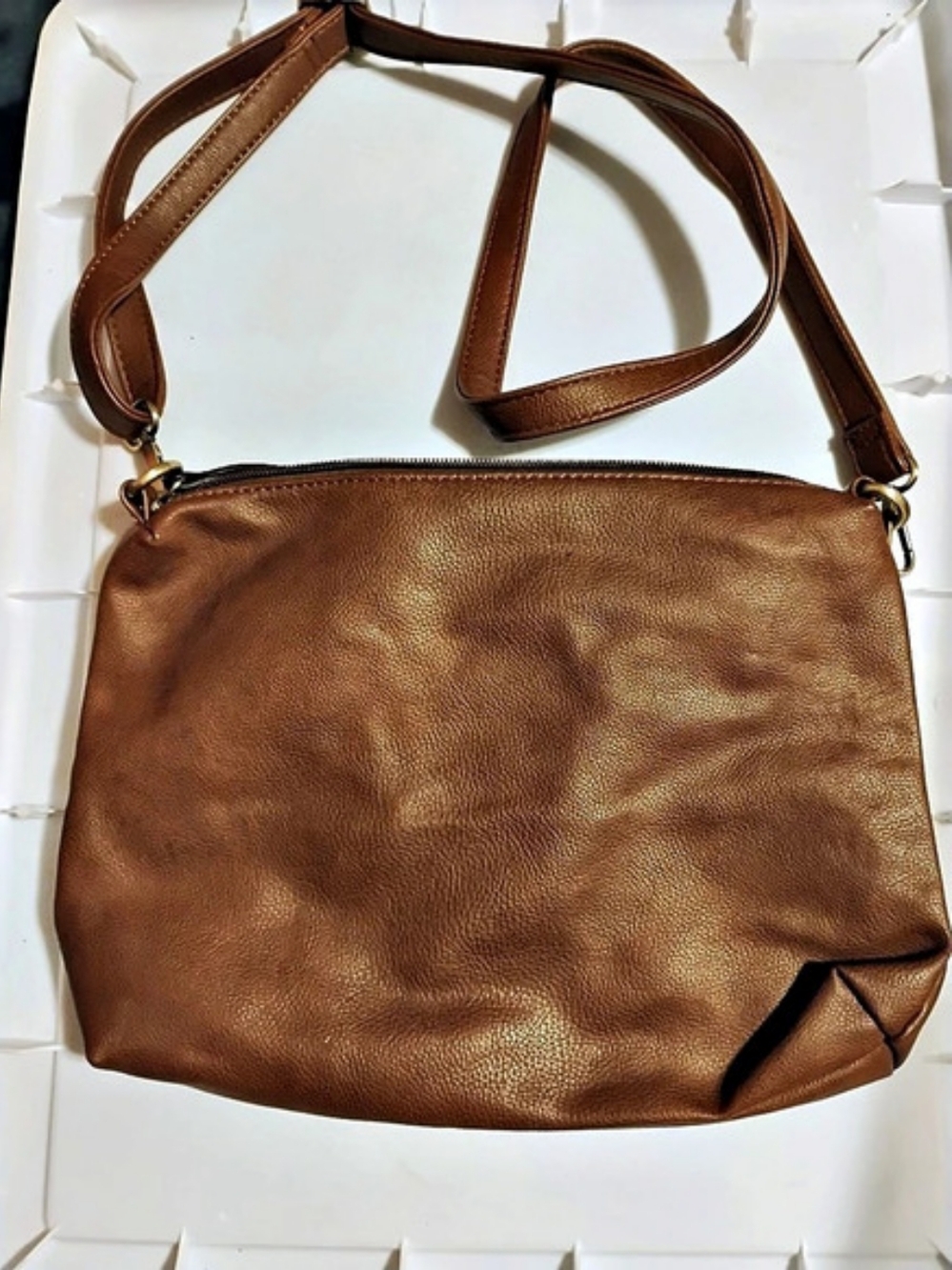 TOV Crossbody Bag in Brown